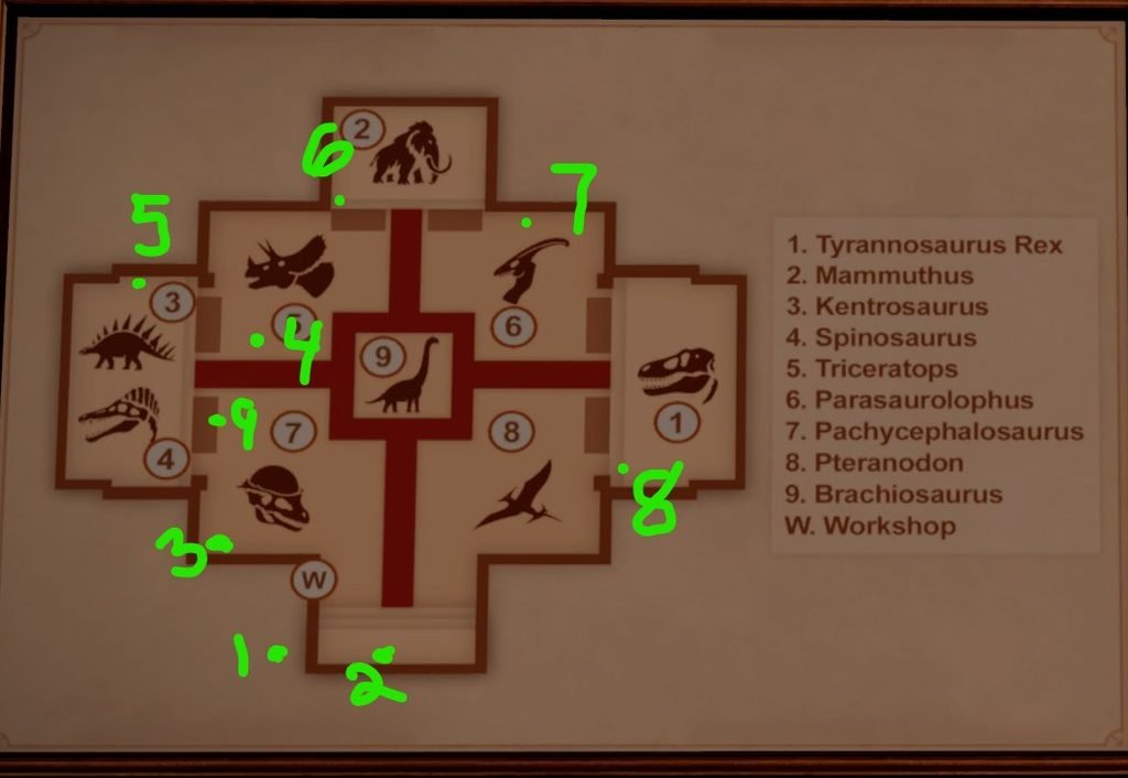 DinoBones map